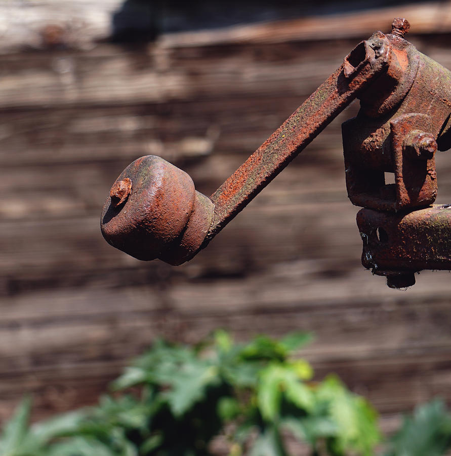 Rusty Iron 2 Photograph by Wayne Enslow