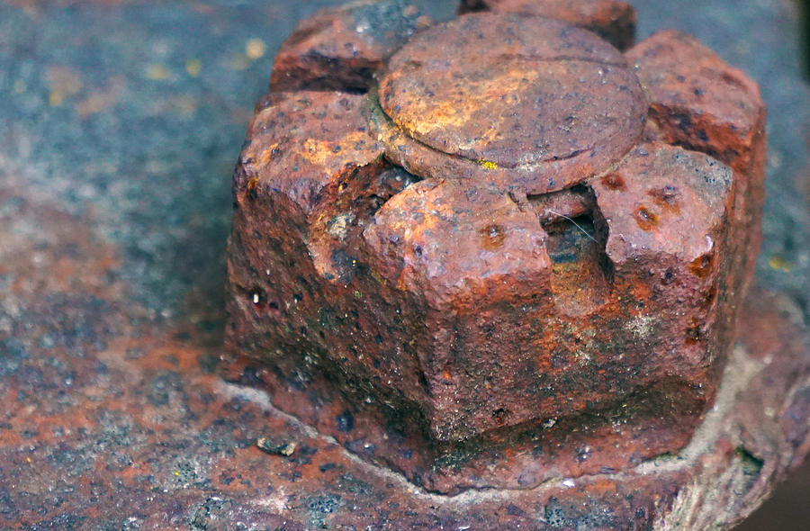 Rusty Iron 4 Photograph by Wayne Enslow