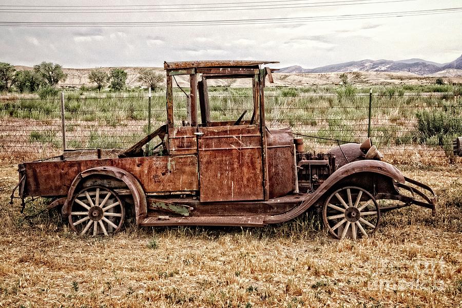 Rusty Jalopy Photograph by Imagery by Charly
