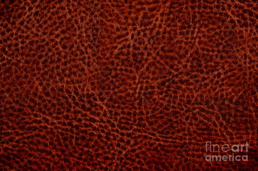 Rusty leather background textured Photograph by Arletta Cwalina - Fine Art  America