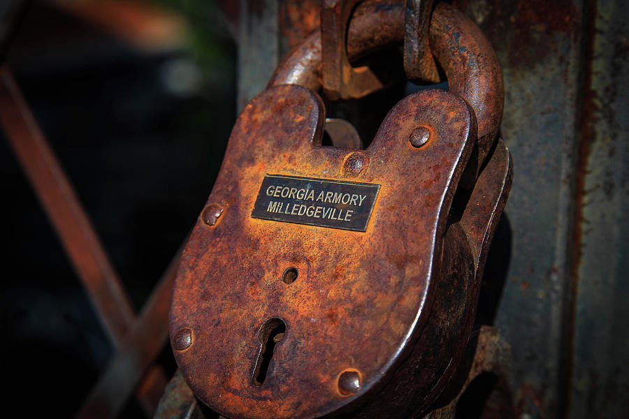 Rusty Lock Photograph by Doug Camara