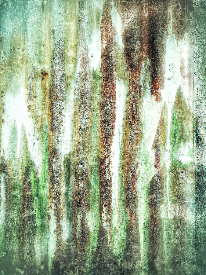 Abstract Photograph - Rusty Metal Background by Tom Gowanlock Abstract Photograph - Rusty Metal Background by Tom Gowanlock