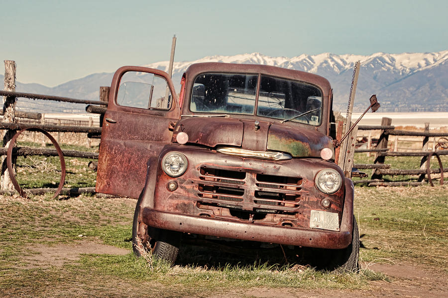 Rusty Old Dodge Photograph by Ely Arsha