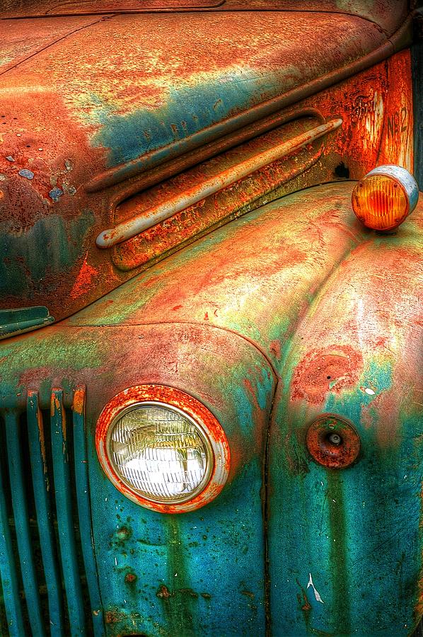 Rusty Old Ford Photograph by Randy Pollard