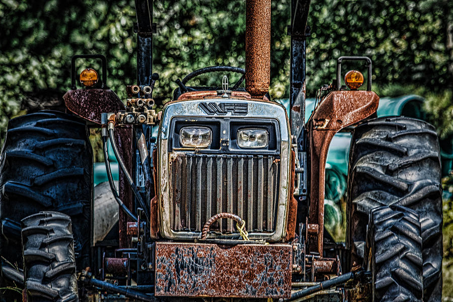 Rusty Old Tractor Photograph