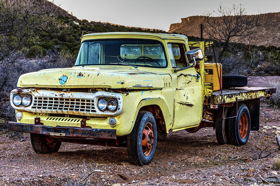 Rusty Old Work Truck Photograph By James Marvin Phelps