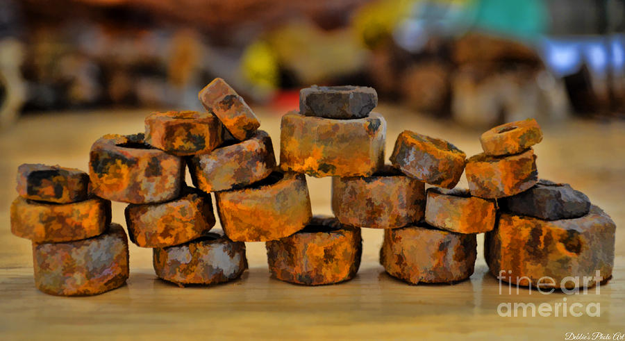 Rusty Stack III Photograph by Debbie Portwood