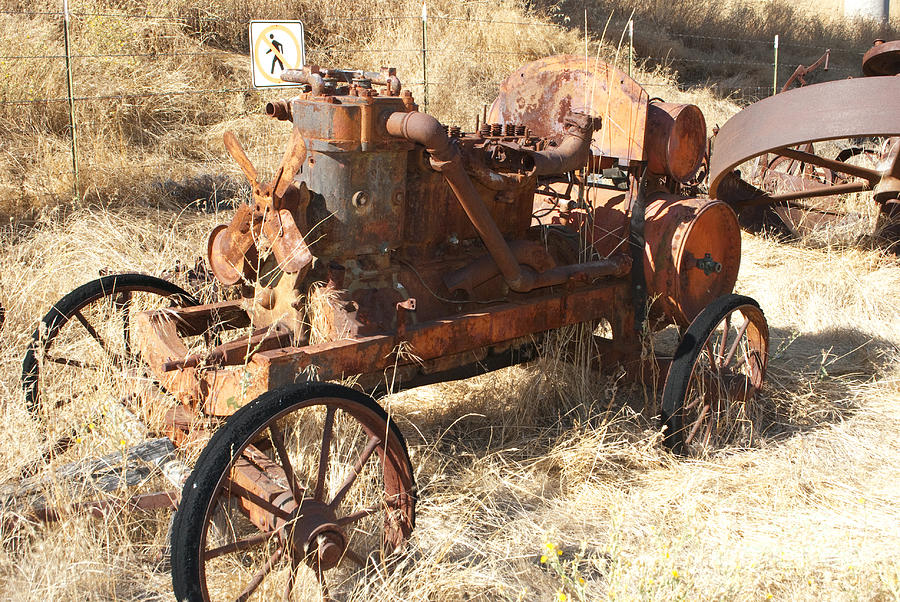 rusty tractor rusty tractor