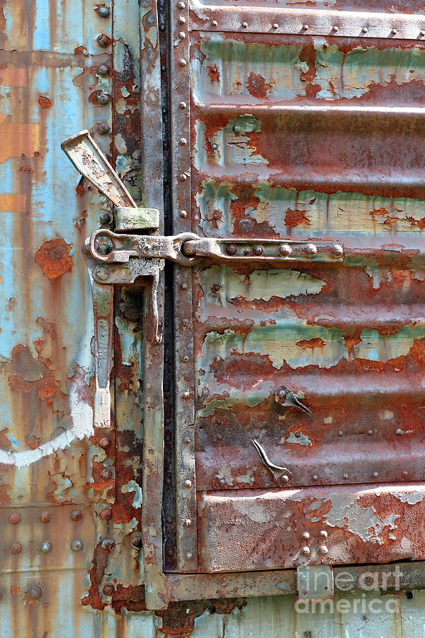 Rusty Train Door Photograph by Steve Gass | Fine Art America