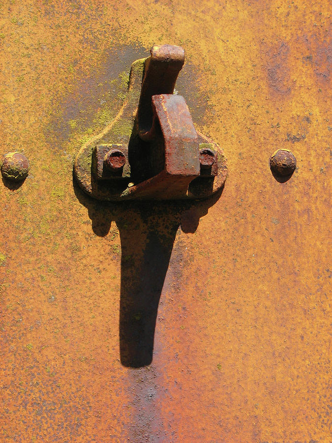 Rusty Train Spot IV Photograph by Helaine Cummins