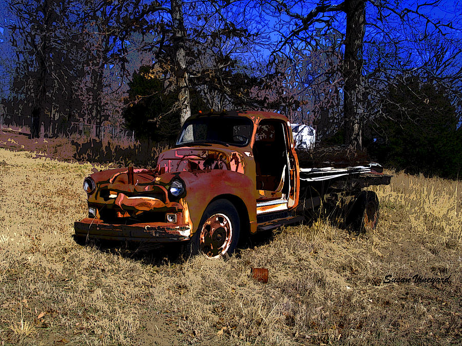 Rusty Truck Photograph by Susan Vineyard