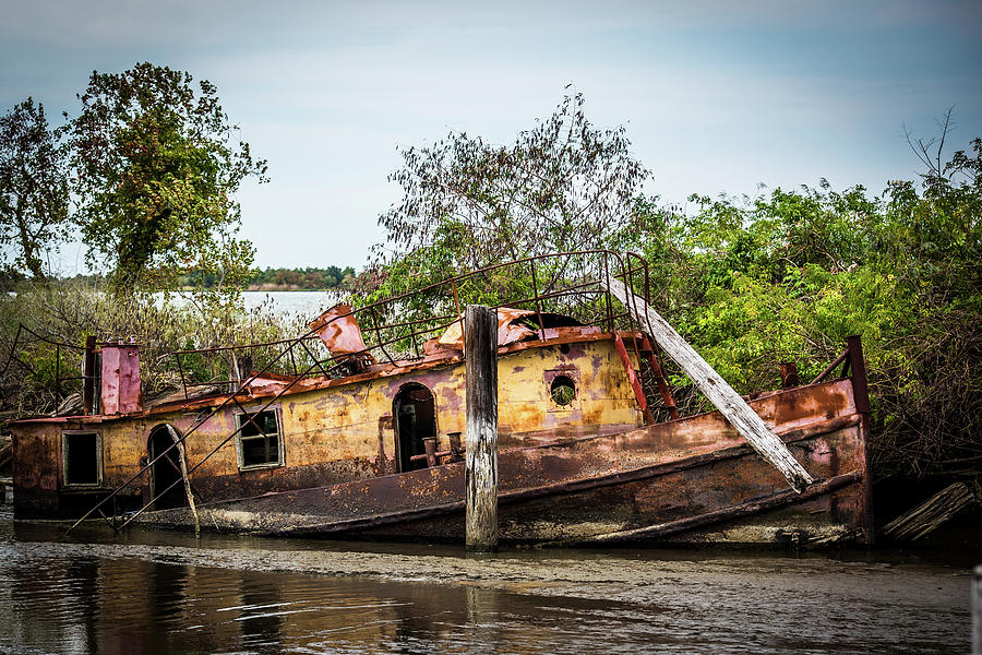Rusty Tug Photograph by Paul Freidlund