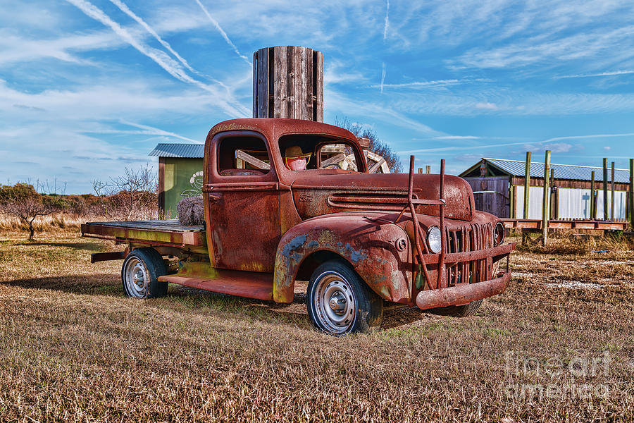 Rusty Vintage Ford Truck Photograph By Bee Creek Photography - Tod And ...