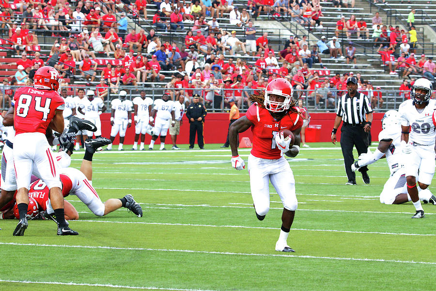 Rutgers Touchdown - Janarion Grant # 2 Photograph by Allen Beatty ...