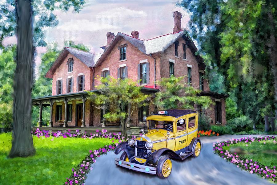 Tree Photograph - Rutherford B. Hayes Taxi by Mary Timman