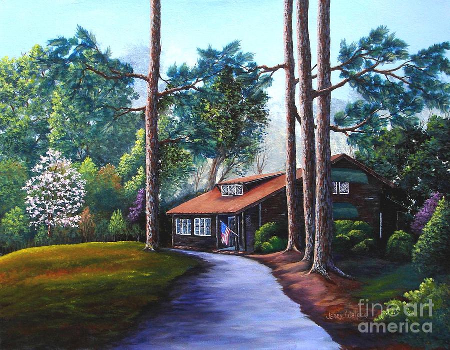 Rutland Tea Room Painting by Jerry Walker