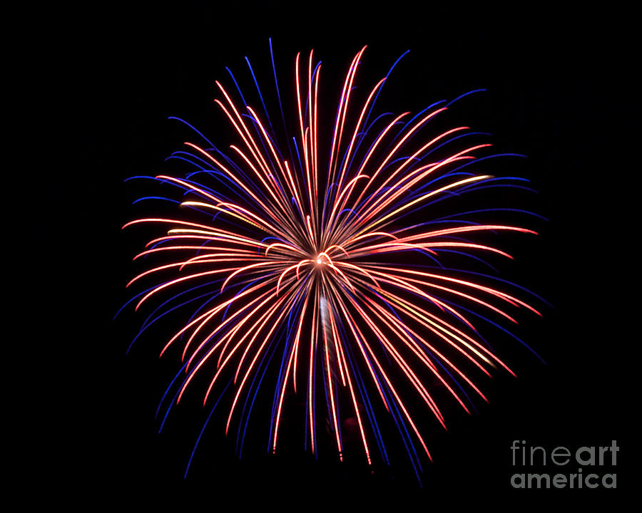 RVR Fireworks 48 Photograph by Mark Dodd