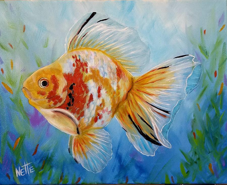 Ryukin Painting by Jeanette Brewer - Fine Art America