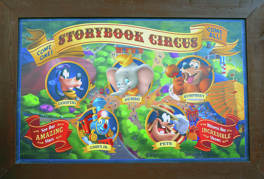 Storybook  circus add Photograph by David Lee Thompson