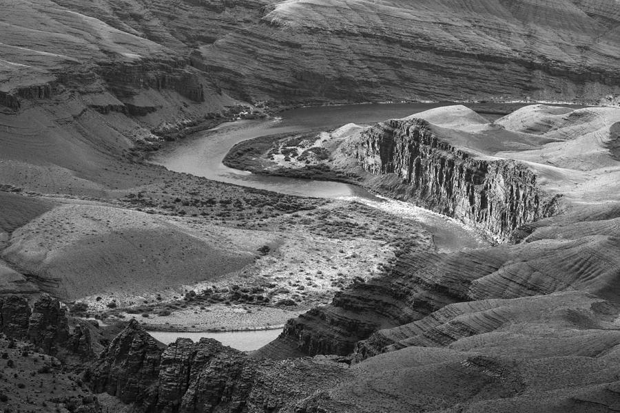 S Curve in Colorado River Photograph by John McGraw