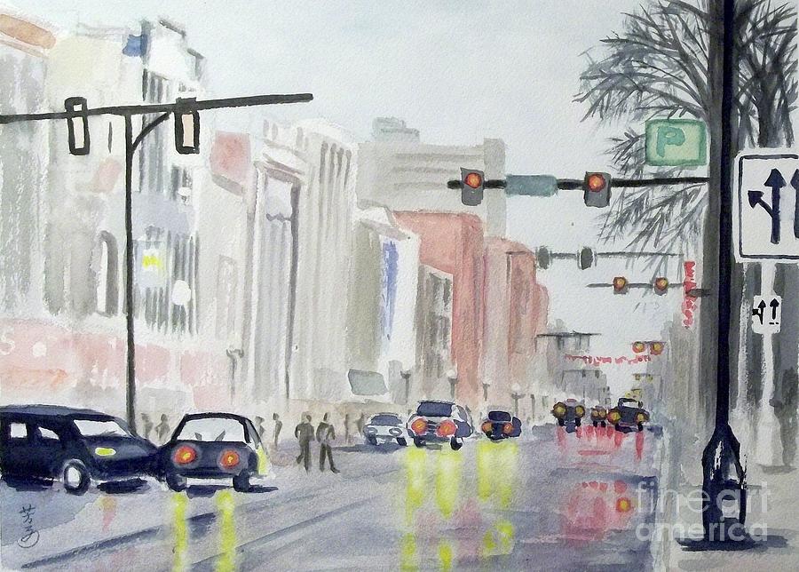 S. Main Street -ann Arbor Michigan Painting