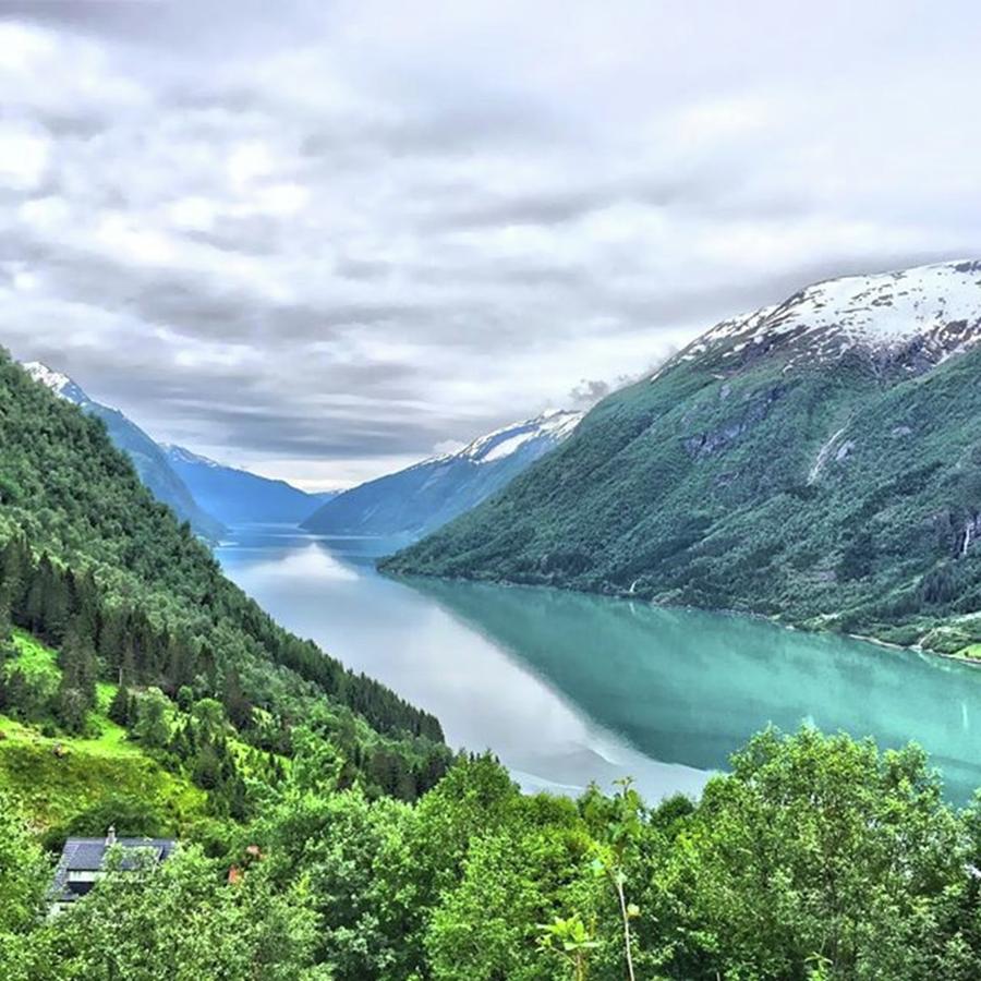 Nature Photograph - Så Underbart Vackert I Norge #norway by Magnus Sjonnebring