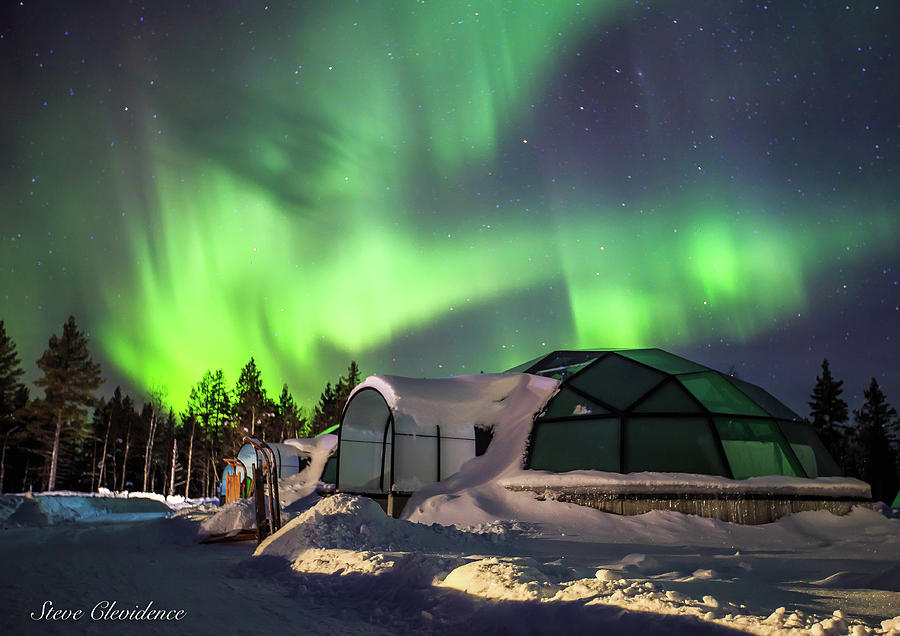 Saariselka Aurora Photograph by Steven Clevidence