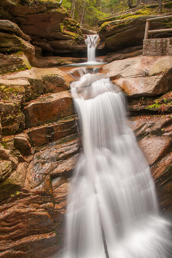 Sabbaday Falls Photograph by Brenda Jacobs