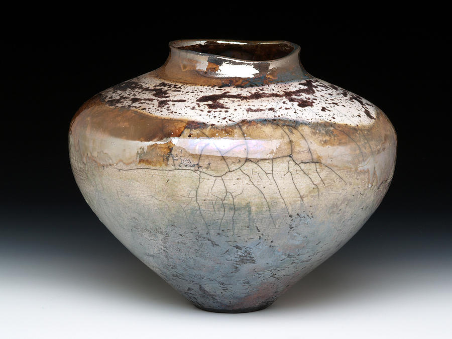 Sabi Vase Ceramic Art by Colleen Black Semelka - Fine Art America