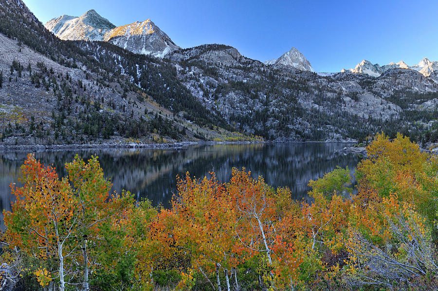 Sabina Lake Fall Colors Photograph by Dean Hueber - Fine Art America