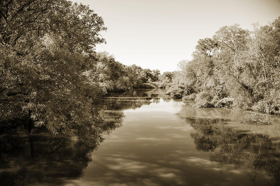 Sabine River Near Big Sandy Texas Photograph Fine Art Print 4089 Photograph by M K Miller