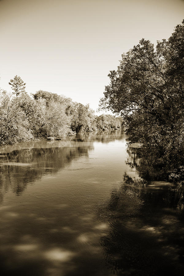 Sabine River Near Big Sandy Texas Photograph Fine Art Print 4095 Photograph by M K Miller