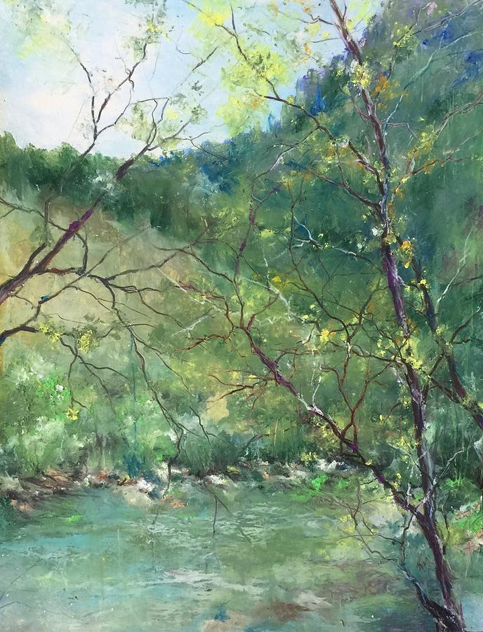 Tucson Painting - Sabino Canyon by Robin Miller-Bookhout