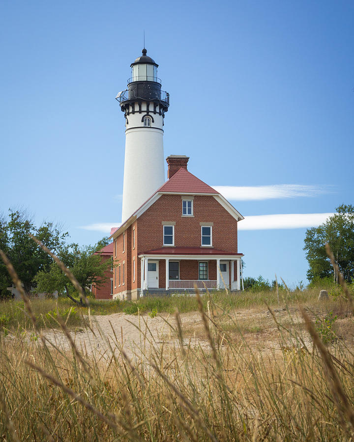 Sable Photograph - Sable Point Lighthouse by Kimberly Kotzian Sable Photograph - Sable Point Lighthouse by Kimberly Kotzian