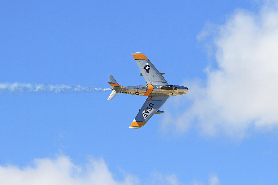 Sabre In The Sky Photograph