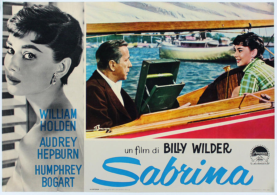 Sabrina - Audrey Hepburn - Italian Version Digital Art by Georgia Clare