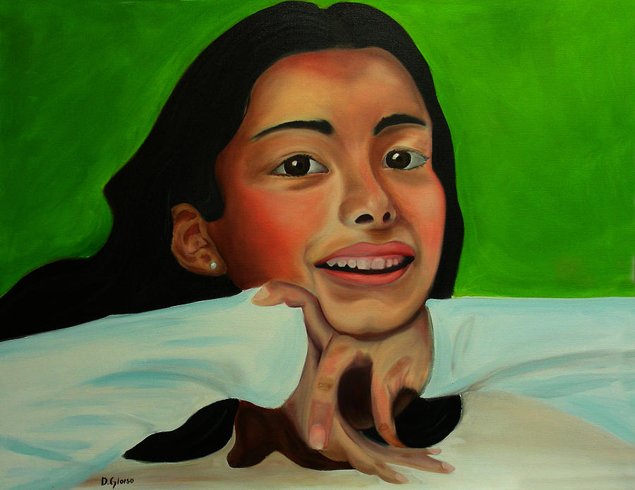 Sabrina Painting by Dean Glorso