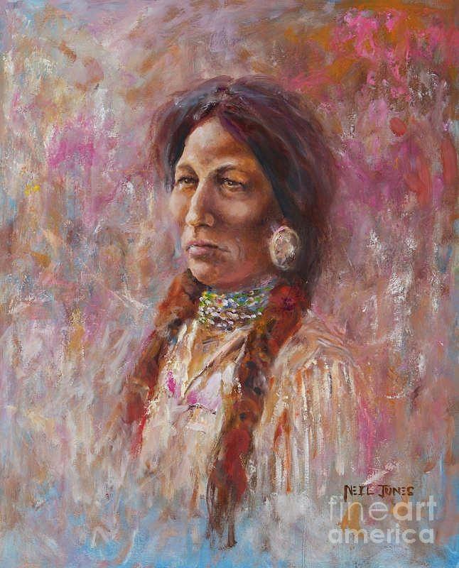 Sacajawea Painting by Neil Jones | Fine Art America