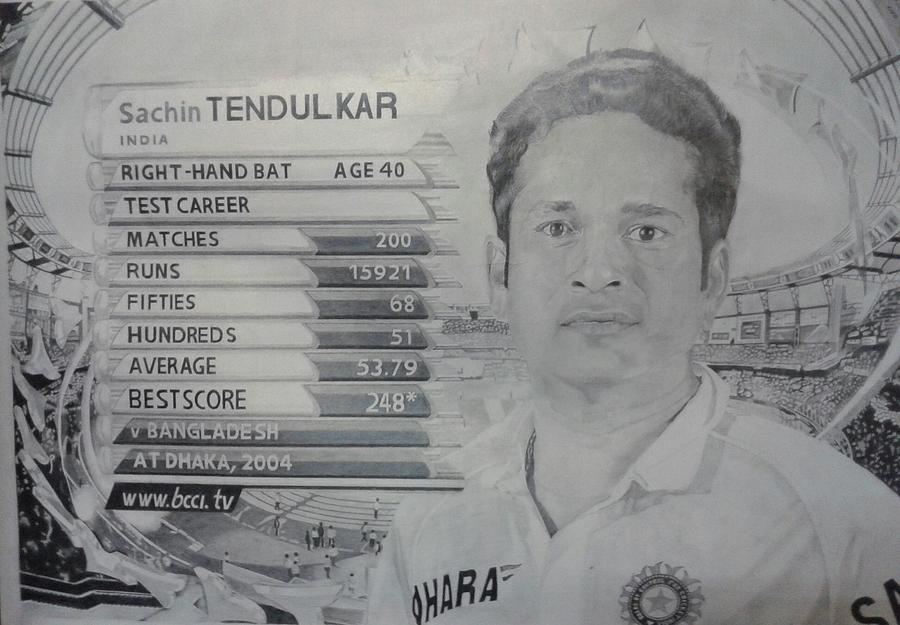 A tribute to Sachin Tendulkar on Behance