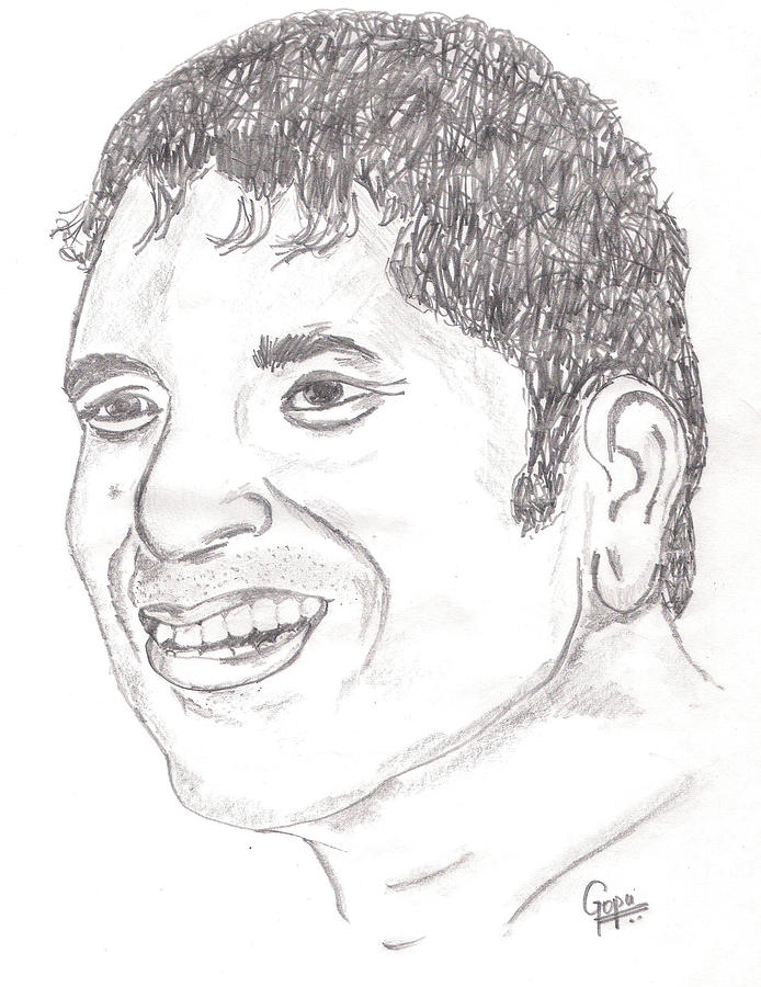 Soubhik Sinhababu — SACHIN - A portrait drawing (*Repost after a...