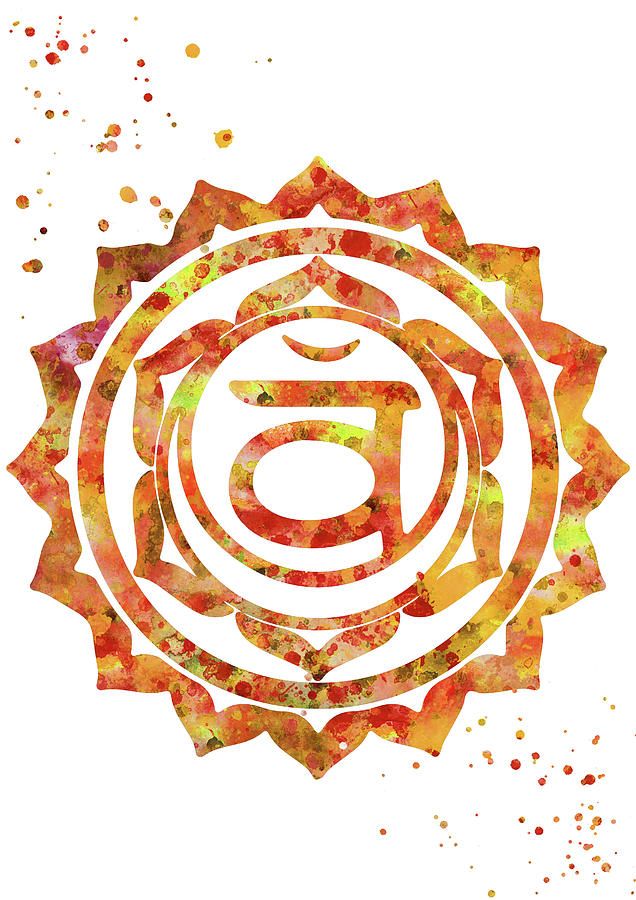 Sacral Chakra Painting By Art Galaxy - Pixels