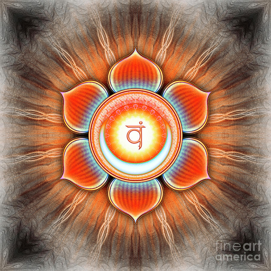 Sacral Chakra Series Digital Art By Dirk Czarnota