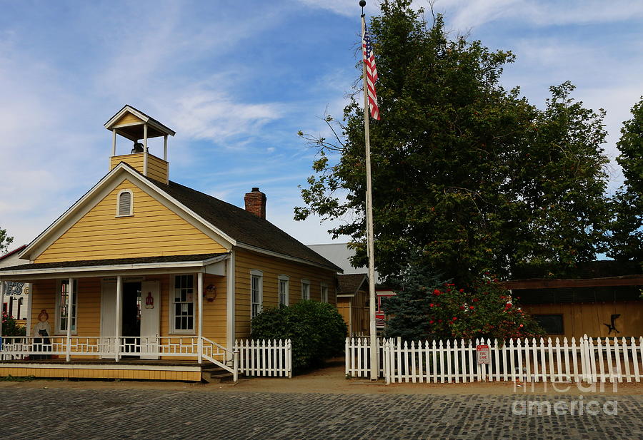 Sacramento Old Schoolhouse Museum Photograph by Christiane Schulze Art And Photography