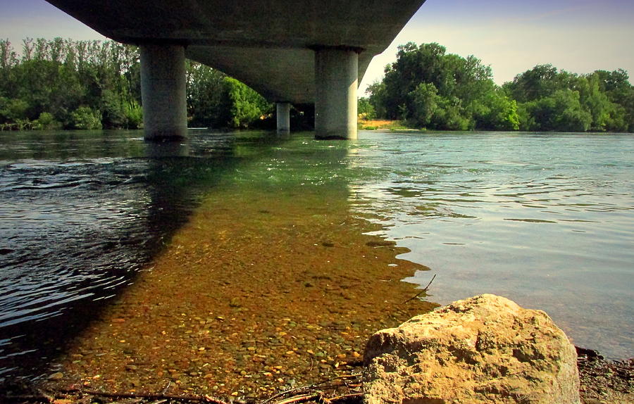 Sacramento River At North Street Anderson CA 026 Photograph by Joyce Dickens