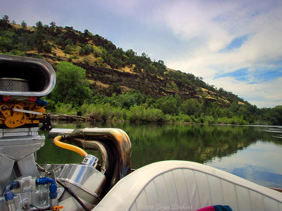 Unique Photograph - Sacramento River Beauty From The Boat by Joyce Dickens
