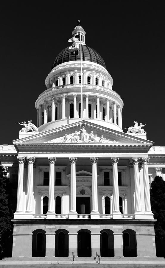 Sacramento State Capitol Dome Photograph by Peggy Leyva Conley