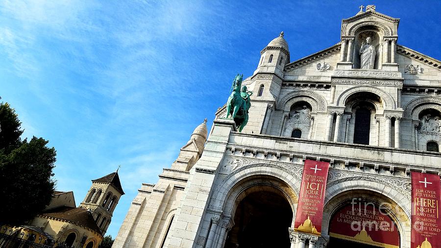 Sacre Coeur and Saint-Pierre Photograph by Amy Regenbogen
