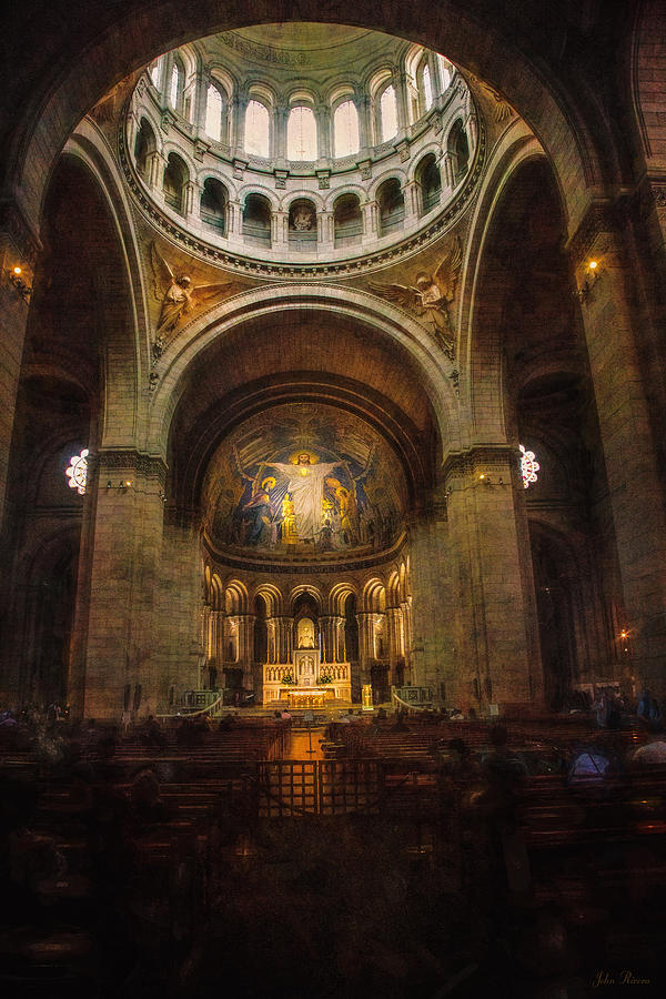 Sacre - Coeur Basilica Photograph by John Rivera