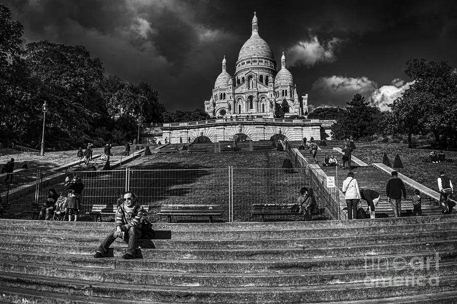 Sacre Coeur Photograph - Sacre-Coeur by Charuhas Images