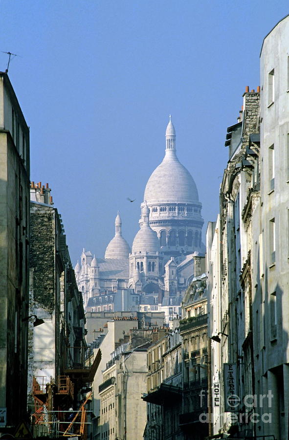 Architecture Photograph - Sacre Coeur in Paris by Sami Sarkis